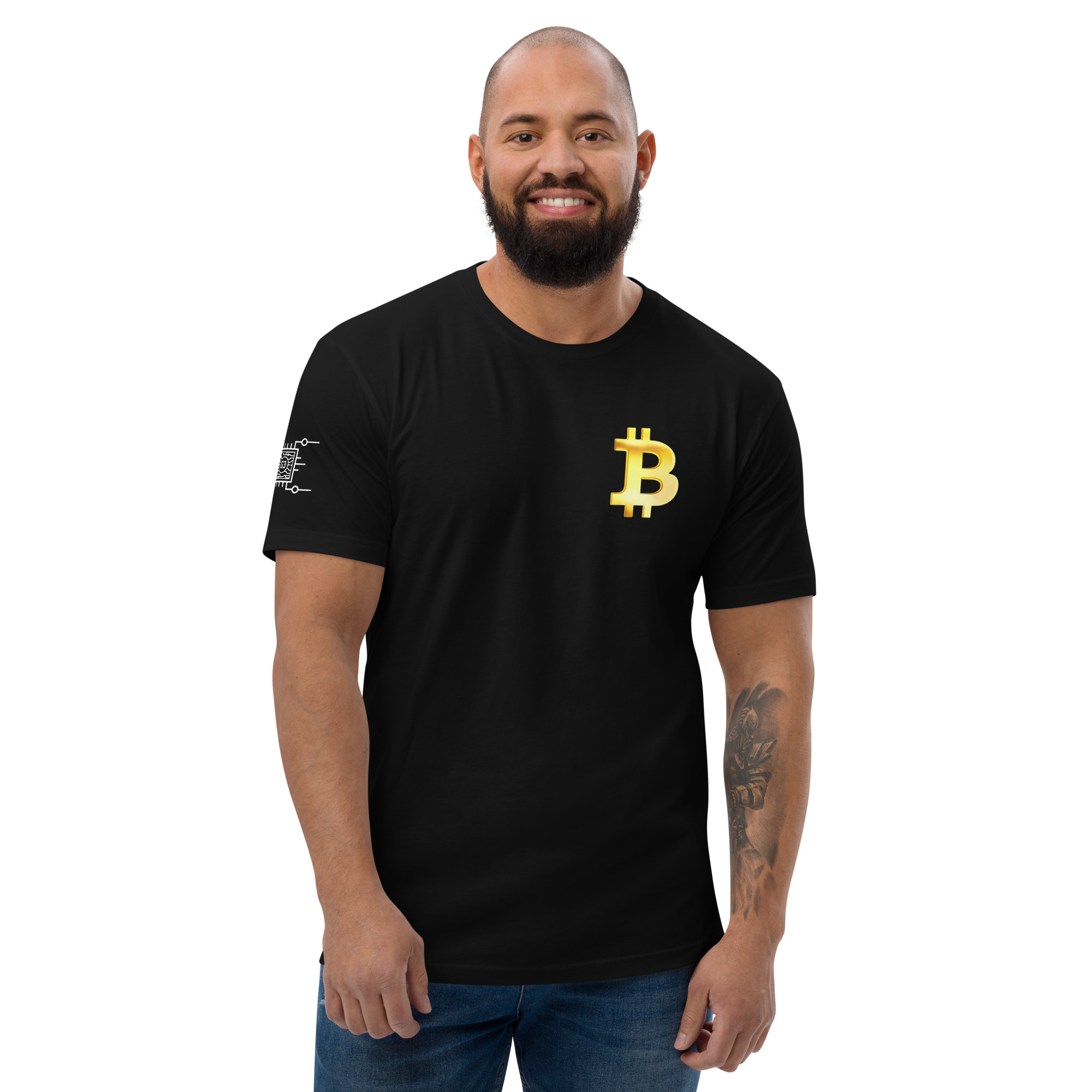 Garment3 T-shirt BTC gold