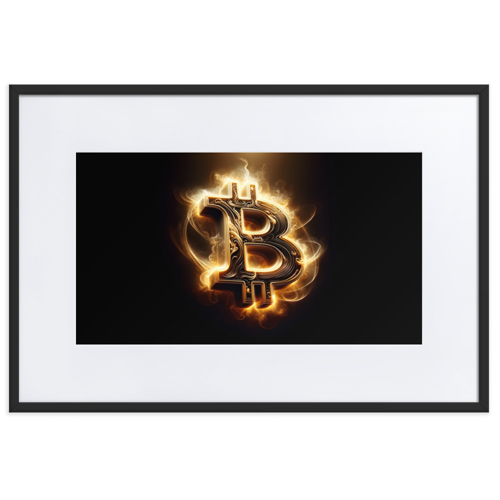 Poster Encadré  BTC